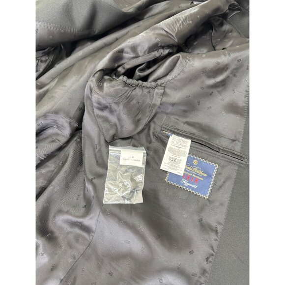 Brooks Brothers Makers and Merchants Fitgereld Tuxedo Jacket Blazer 46L USA Made - Picture 3 of 15